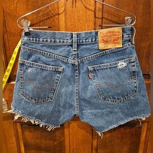 Vintage Levi's Blue Denim Cutoff Shorts